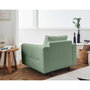 Voir la diapositive 2 : LISA DESIGN Rune - fauteuil - en tissu bouclette