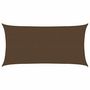 Voir la diapositive 2 : VIDAXL Voile d'ombrage 160 g/m^2 Marron 2x3,5 m PEHD