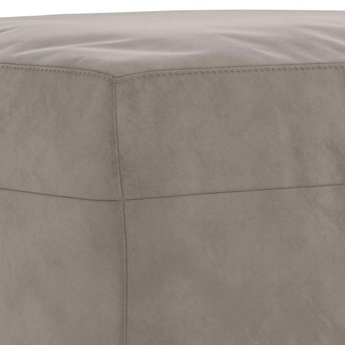 VIDAXL Banc Gris clair 70x35x41 cm Velours