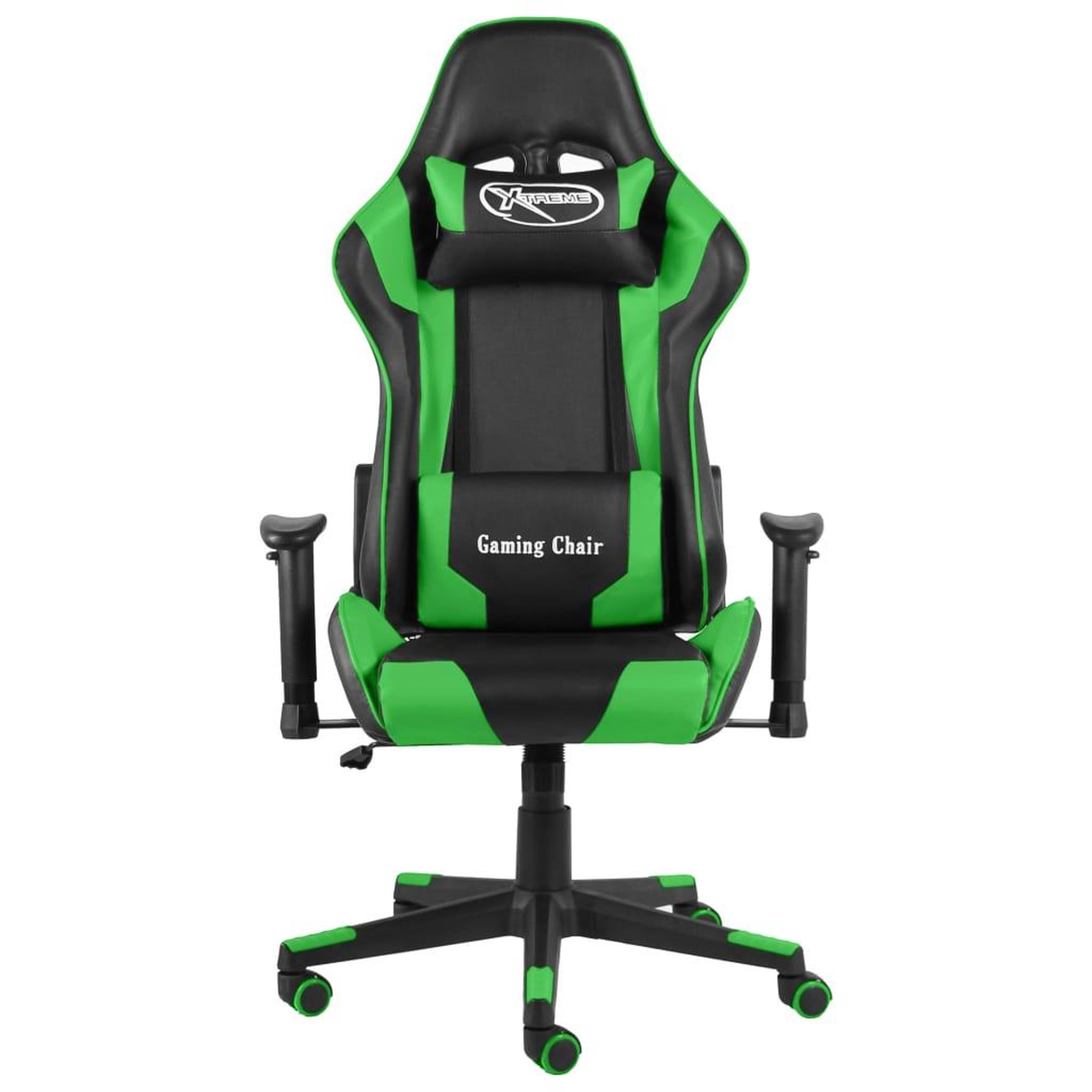Voir la diapositive 2 : VIDAXL Chaise de jeu pivotante Vert PVC