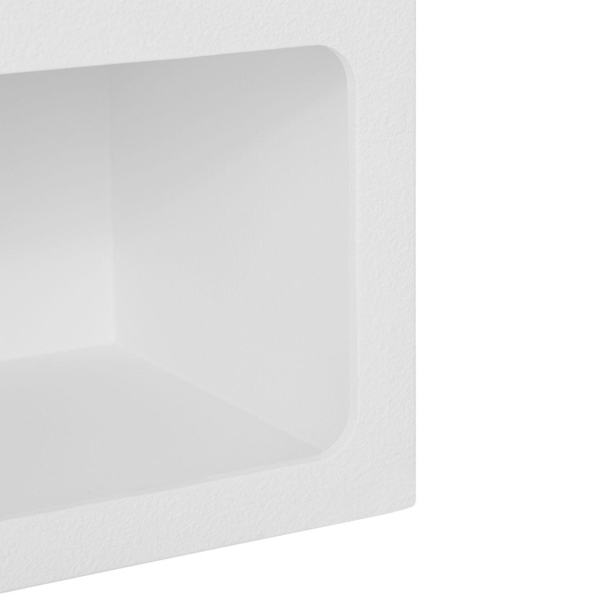 Voir la diapositive 3 : ATMOSPHERA Table de chevet 2 niches soleya - blanc