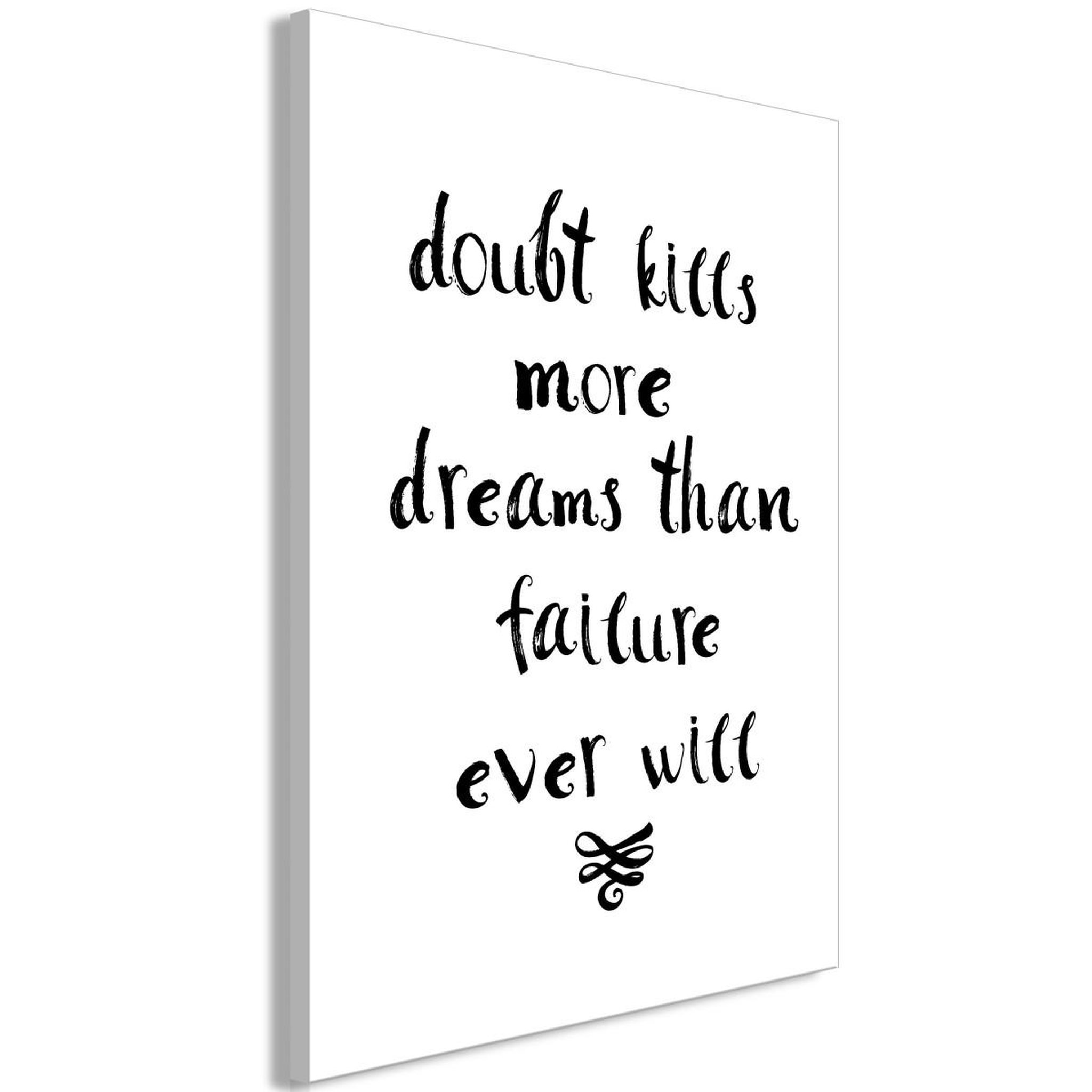 Paris Prix Tableau imprimé  doubts & dreams. Coloris disponibles : Multicolore