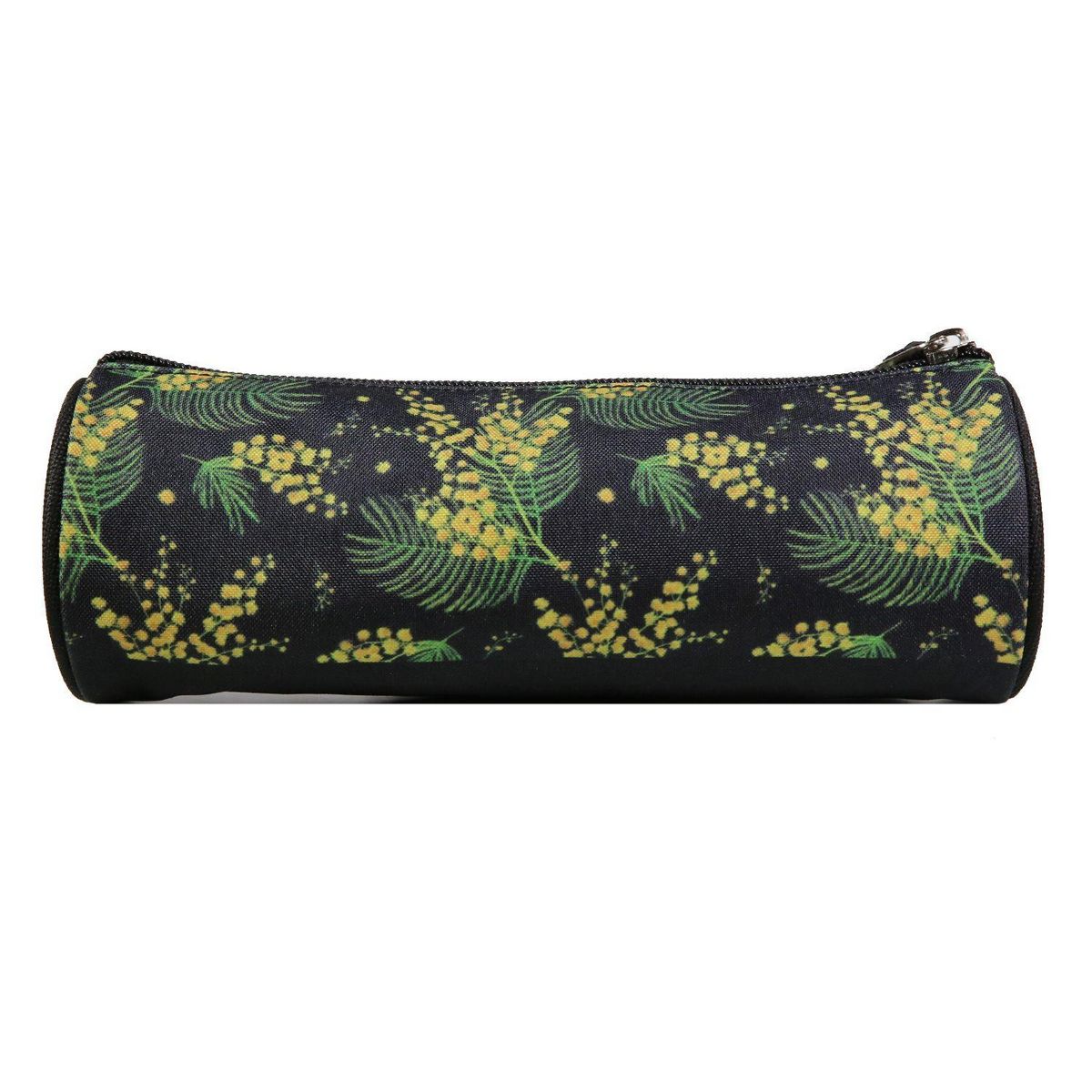 Bagtrotter BAGTROTTER Trousse scolaire ronde Offshore Noir Mimosa