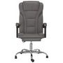 Voir la diapositive 3 : VIDAXL Fauteuil inclinable de bureau Gris Similicuir