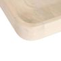 Voir la diapositive 2 : SECRET DE GOURMET Plateau de Service en Bois  Ward  25cm Beige