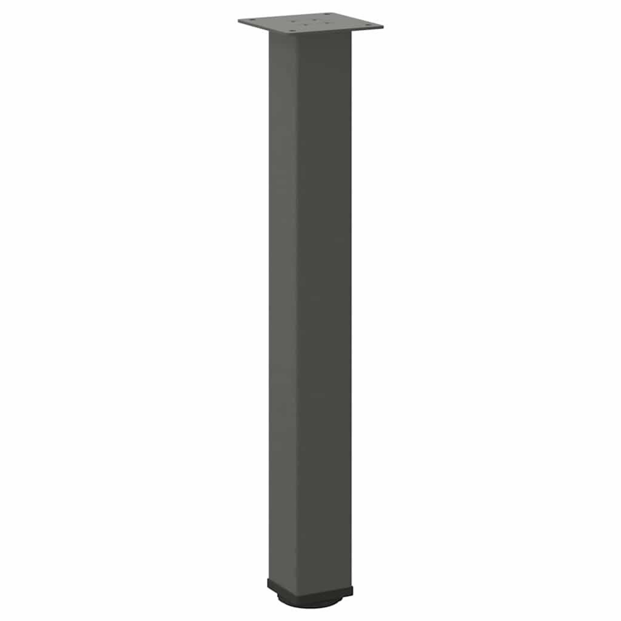 Voir la diapositive 4 : VIDAXL Pieds de table basse 4 pcs anthracite 72-74 cm acier