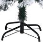 Voir la diapositive 5 : VIDAXL Sapin de Noël artificiel avec neige floquée vert 210 cm PVC