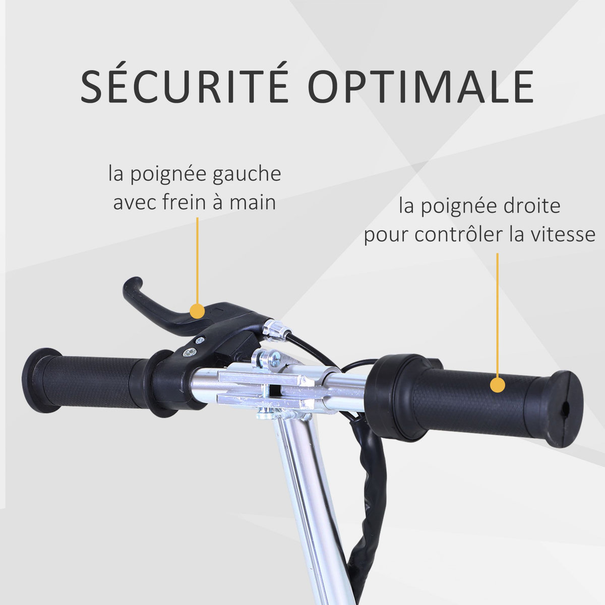 HOMCOM Trottinette électrique 120 W pliable pour enfant de 7 à 12 ans hauteur guidon et selle réglable 10 Km/h max. rouge