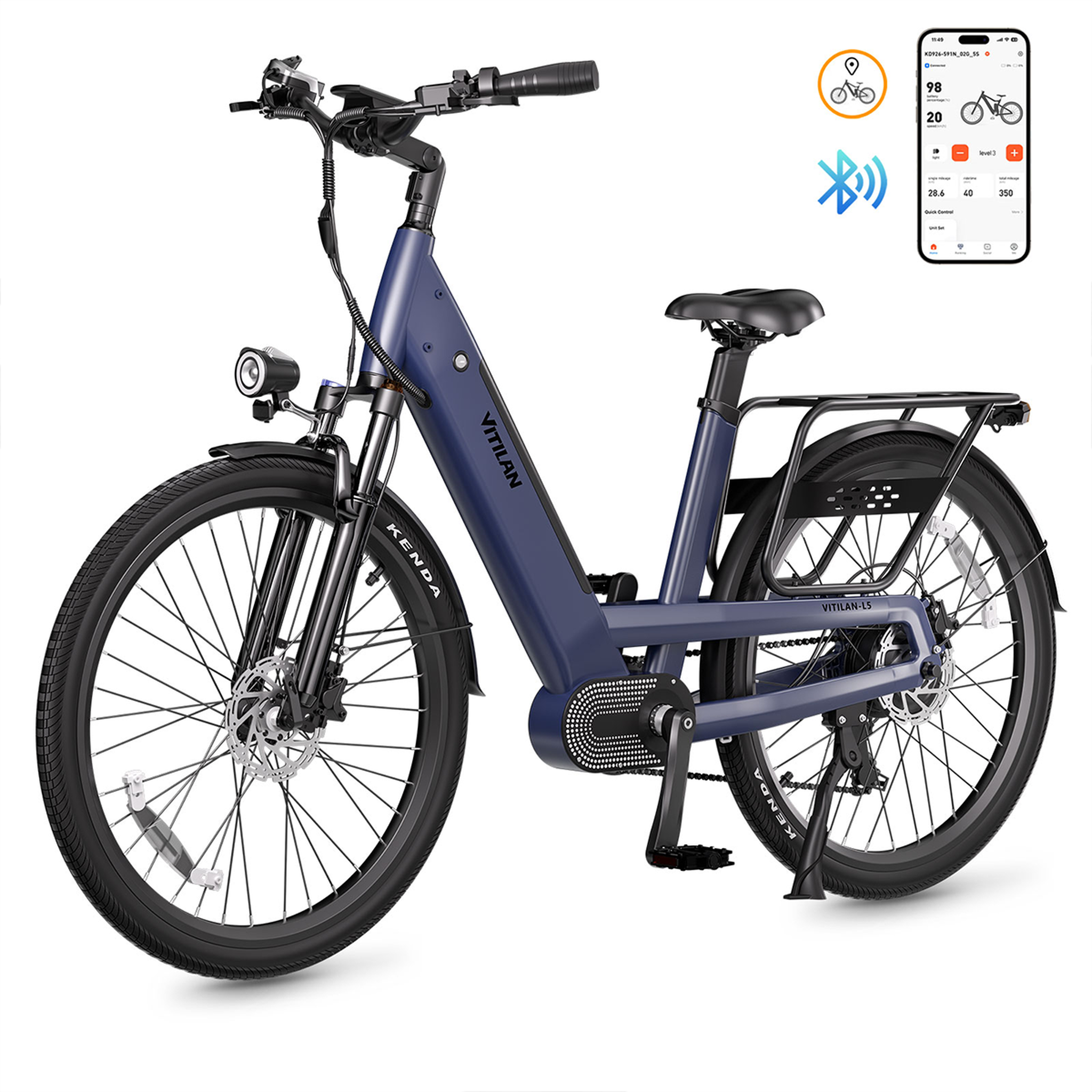 Voir la diapositive 6 : VITILAN Vélo électrique urbain VITILAN L5