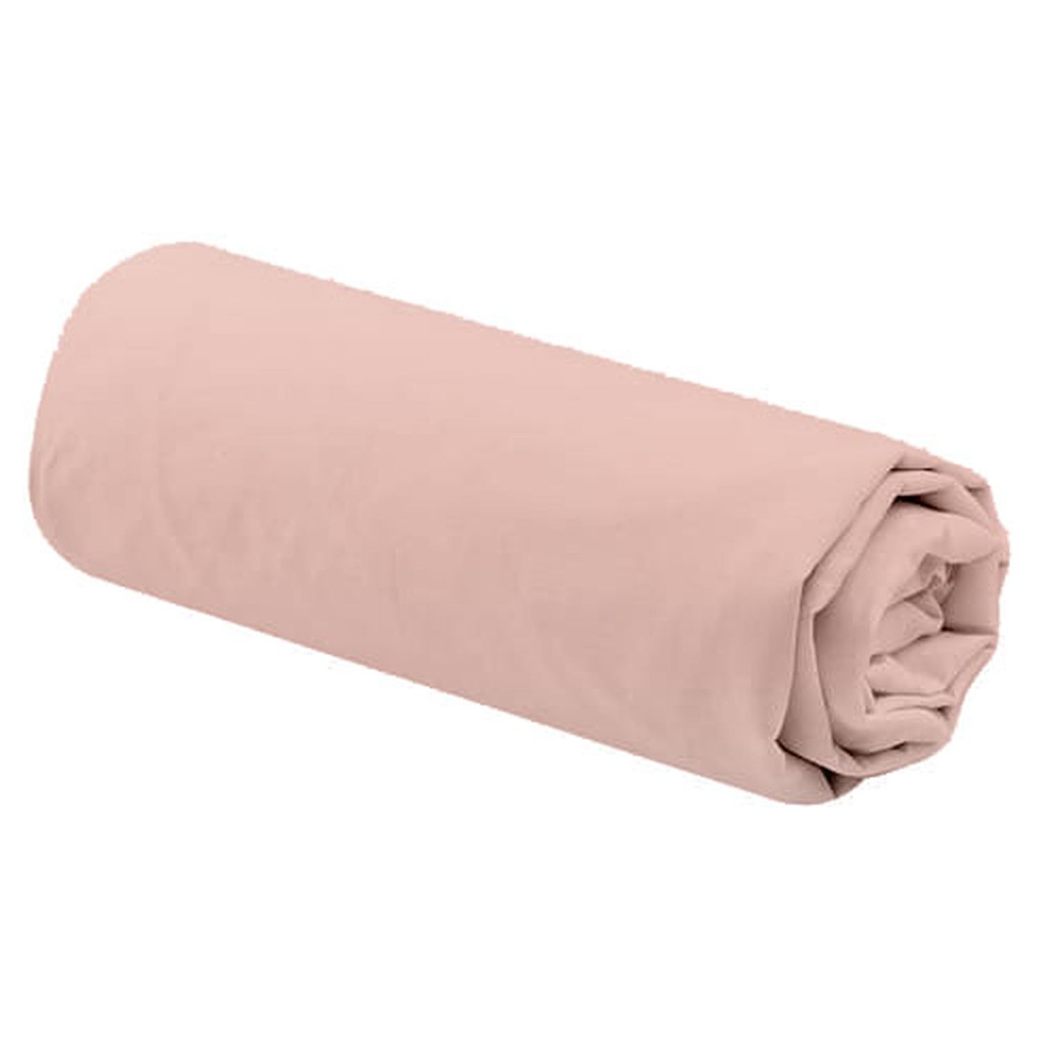 Voir la diapositive 1 : ACTUEL Drap housse uni en percale de coton 70 fils