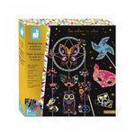 Juratoys-Janod Coffret Créatif Multiactivités Scratch Art pour Enfants à Partir de 7 Ans