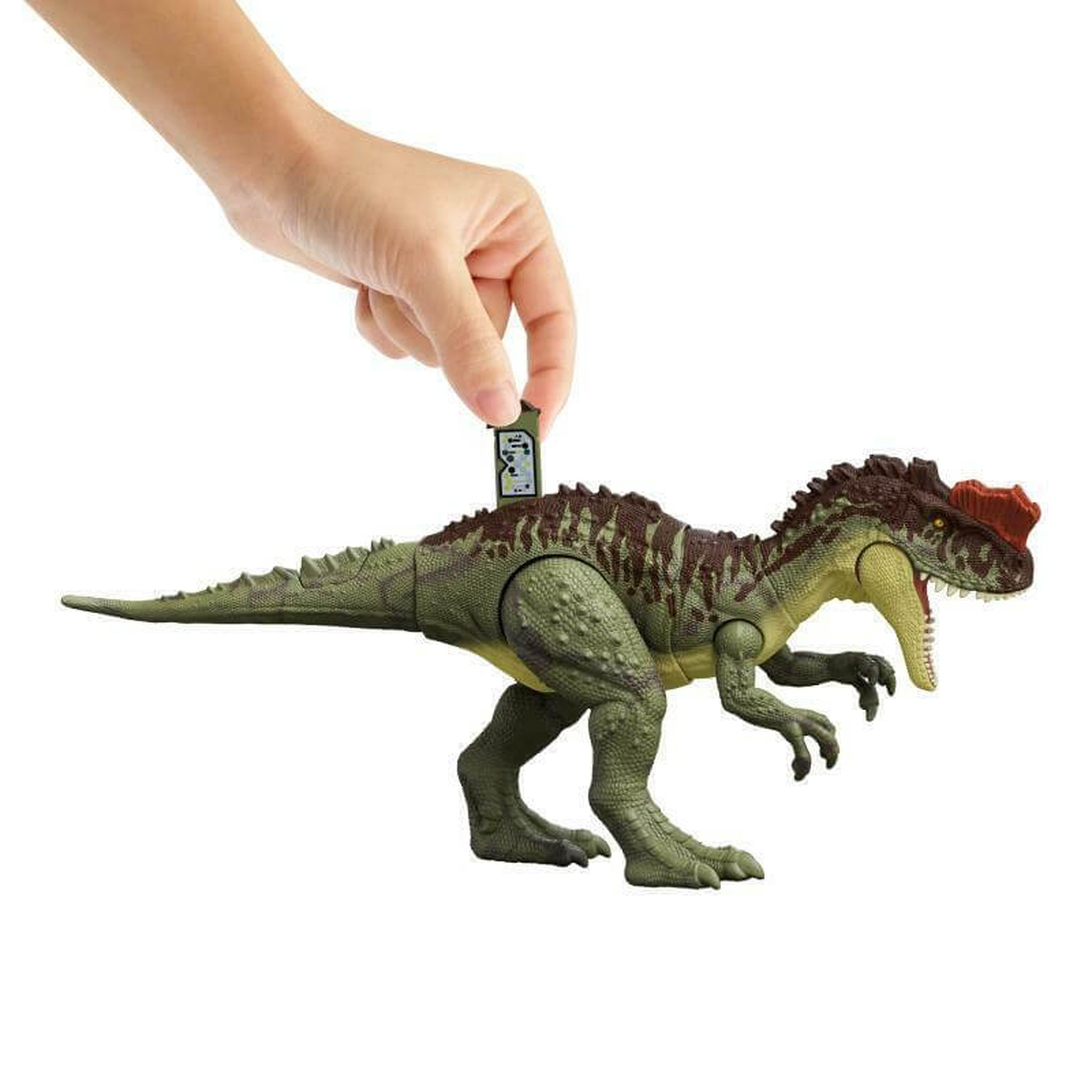 Voir la diapositive 3 : MATTEL yangchuanosaurus mega action