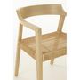 Voir la diapositive 6 : Paris Prix Chaise Design  Sungkai  71cm Naturel
