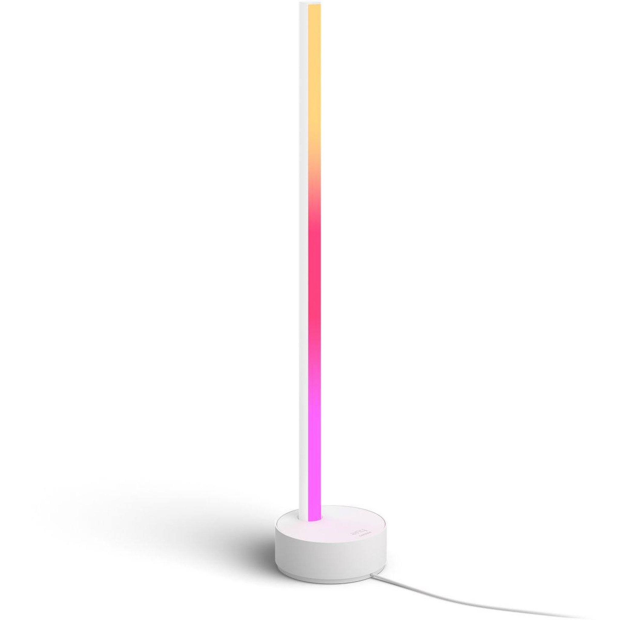 Voir la diapositive 2 : Philips Lampe connectée HUE W&C Gradient Sign blanc