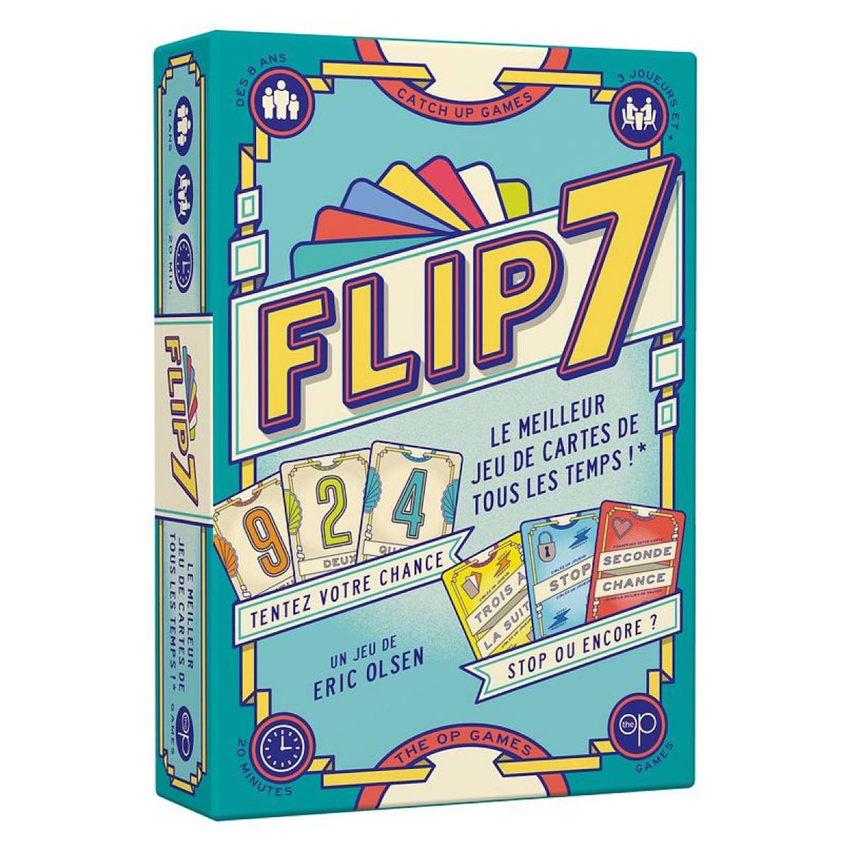 Blackrock Editions FLIP 7 Le jeu de cartes rapide et addictif