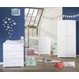 Voir la diapositive 1 : BABY PRICE Lit bébé 60x120 cm + tiroir New Basic 