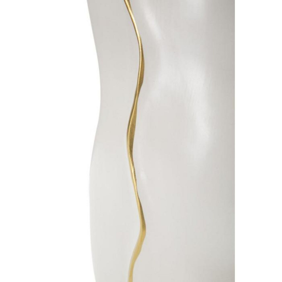 Paris Prix Vase Design en Céramique  Uma  50cm Blanc