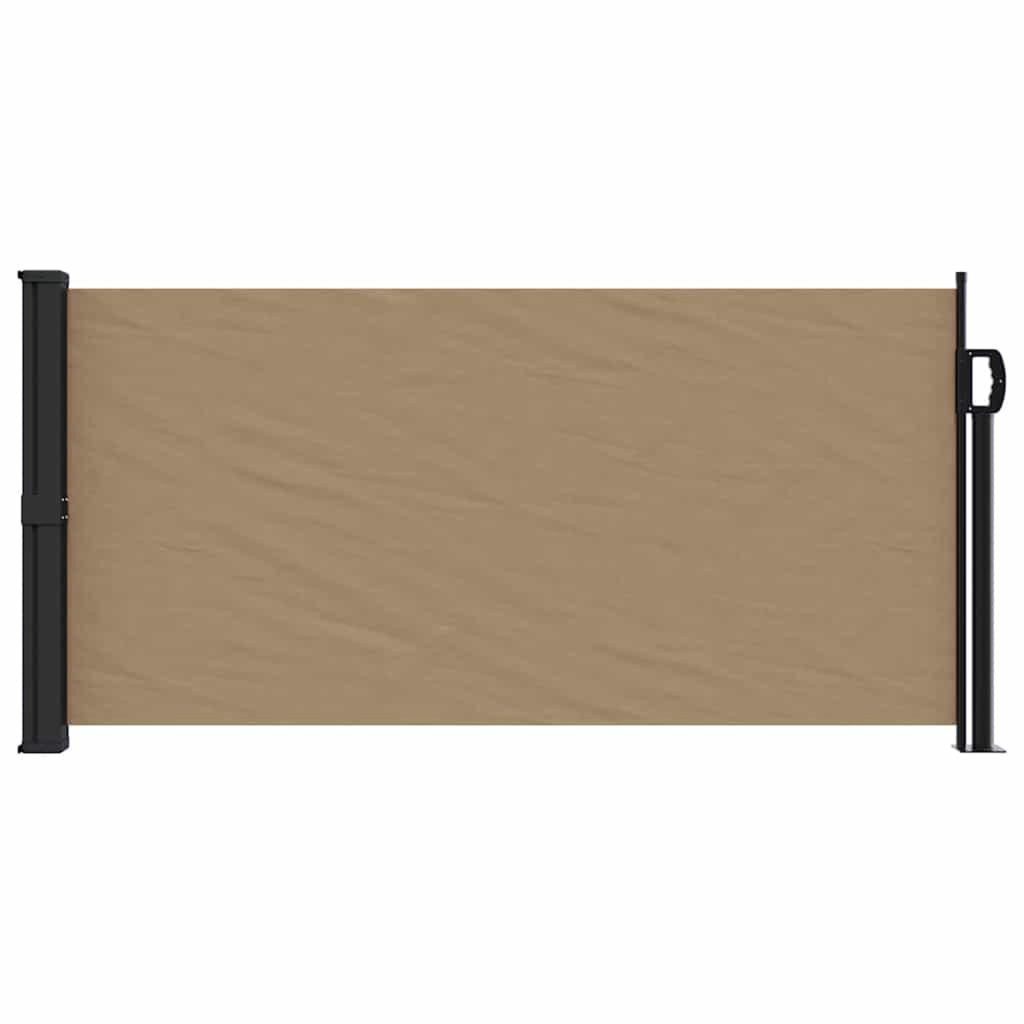 Voir la diapositive 3 : VIDAXL Auvent lateral retractable taupe 100x300 cm