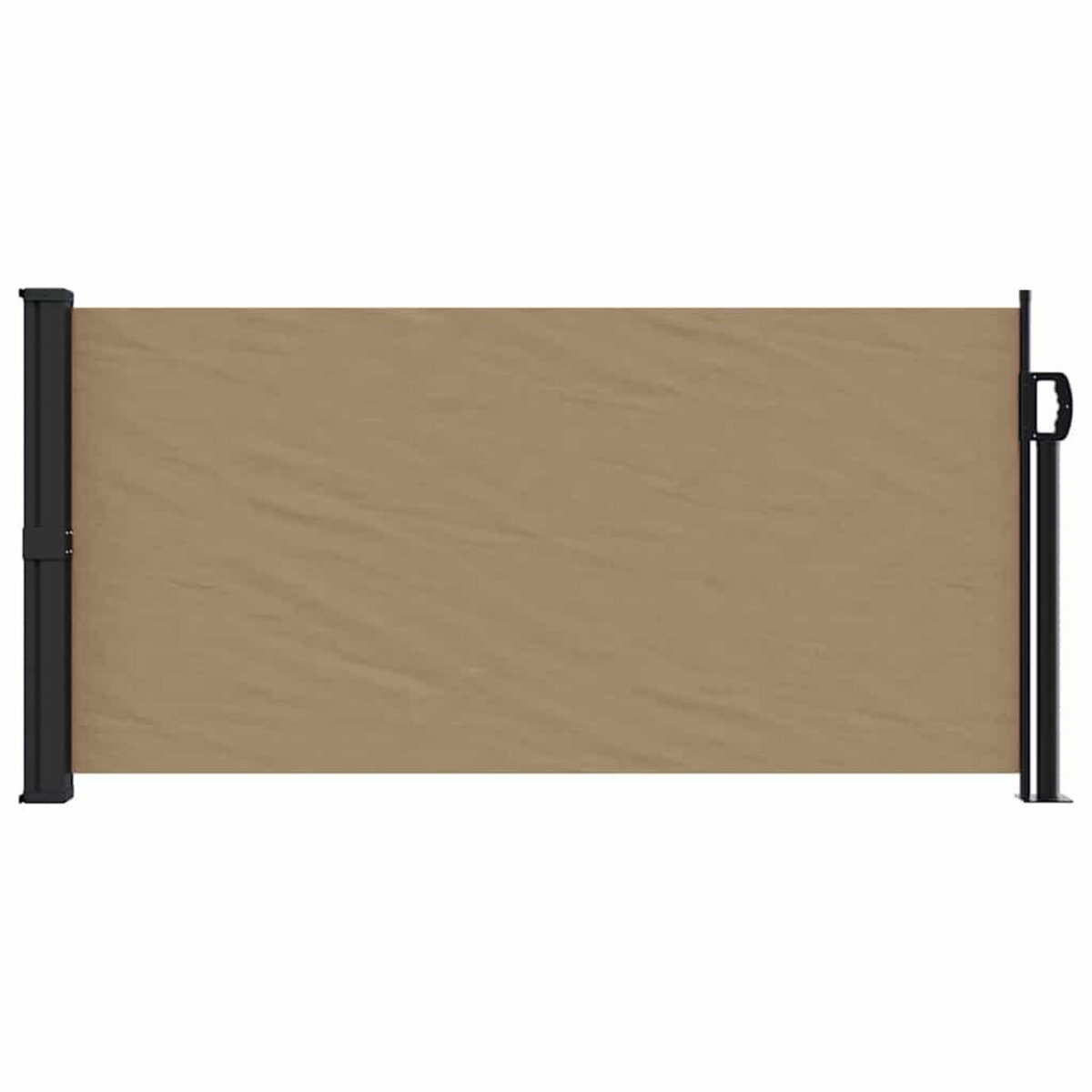 VIDAXL Auvent lateral retractable taupe 100x300 cm