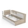 Voir la diapositive 6 : Lit 90x190/200 cm avec rangements LOREDANA