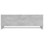 Voir la diapositive 3 : VIDAXL Garde-robe gris beton 100x32,5x35 cm bois d'ingenierie