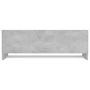 Voir la diapositive 3 : VIDAXL Garde-robe gris beton 100x32,5x35 cm bois d'ingenierie