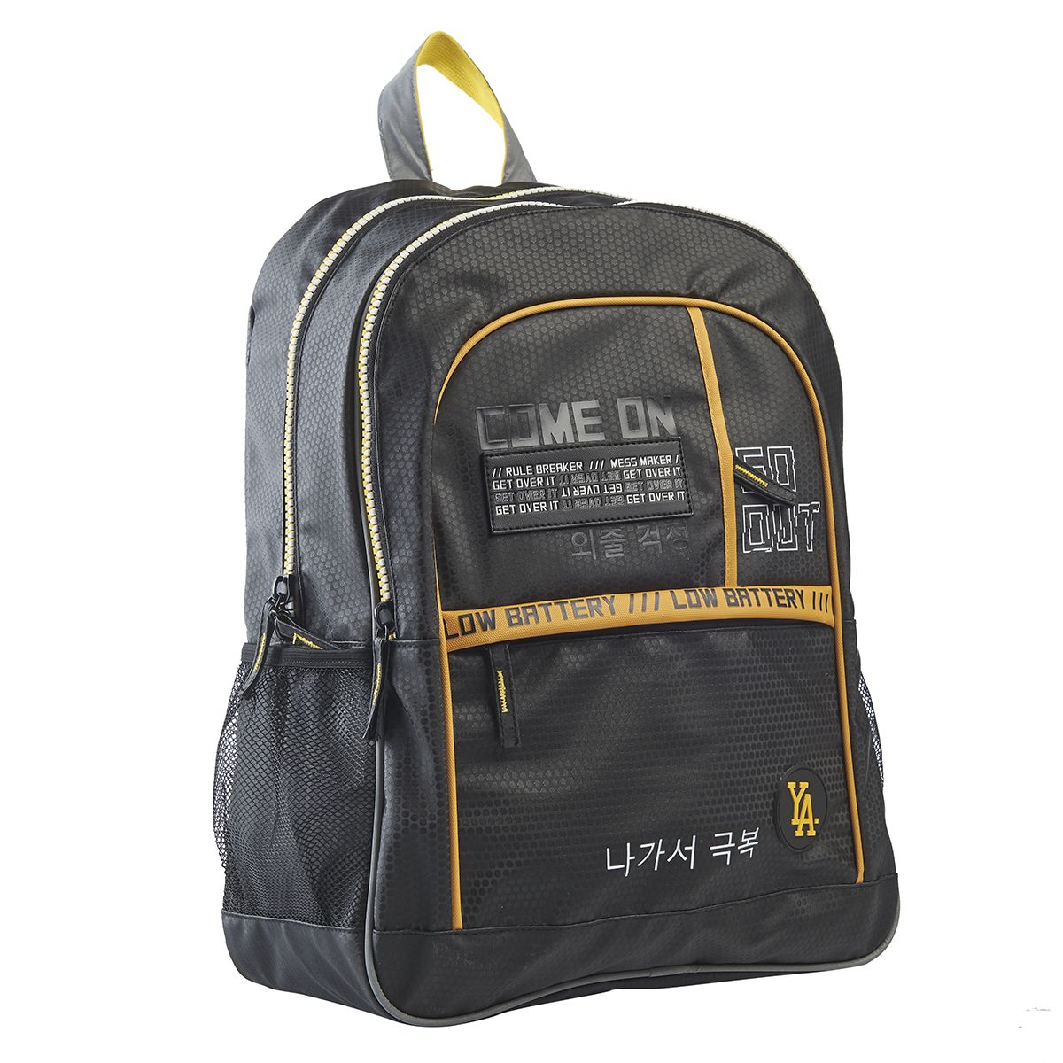 YOUNG'S ATTITUDE Sac à dos noir avec compartiment pour ordinateur Black Tech Ground