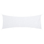 VIDAXL Filet de camouflage avec sac de rangement 753x199 cm blanc