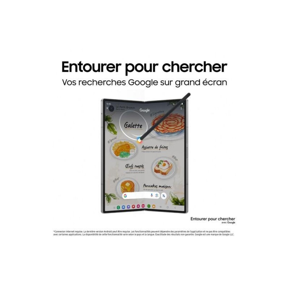 Samsung Smartphone Samsung GALAXY Z FOLD 6 256Go BLEU NUIT 5G