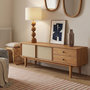 Voir la diapositive 2 : IDIMEX Meuble TV SIMONA L 175 cm en bois massif