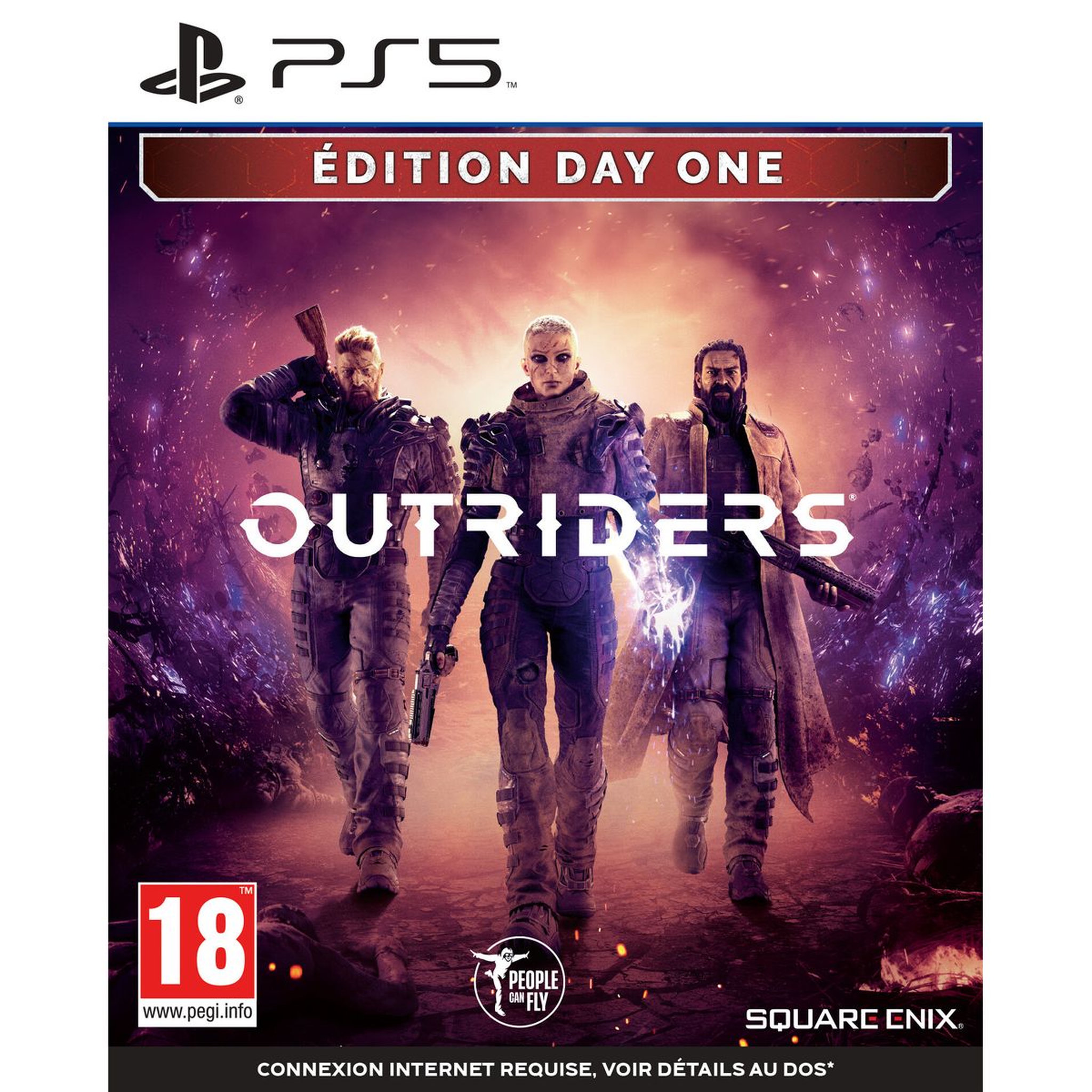 Voir la diapositive 1 : Square Enix Outriders Edition Day One PS5