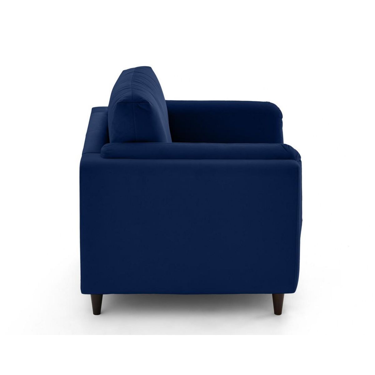 LISA DESIGN Brooke - fauteuil en velours pieds en bois