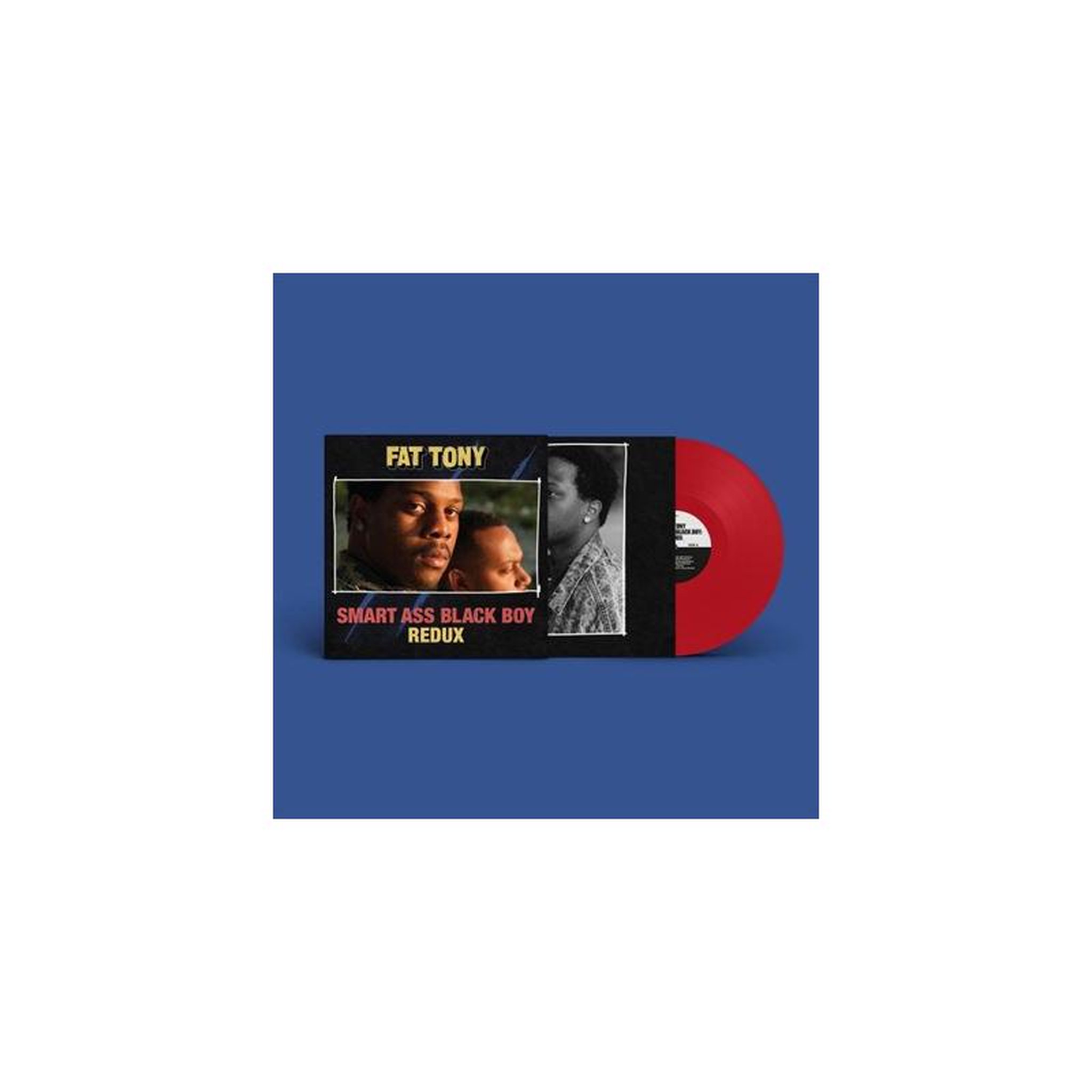 Vinyle lp 12  rouge opaque fat tony – smart ass black boy: redux, hip-hop, 1 disque