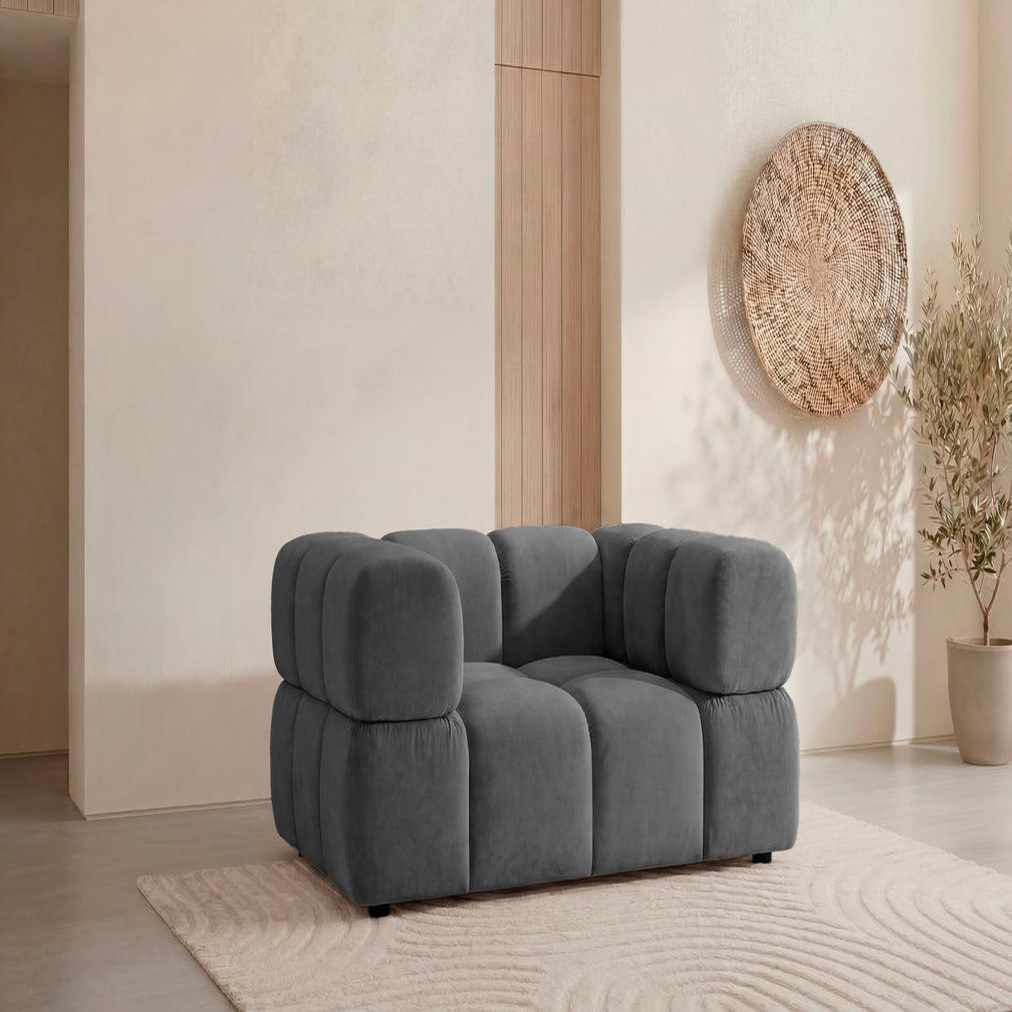 Voir la diapositive 2 : CASANOVA PARIS GUSTAVE - Fauteuil tissu velours