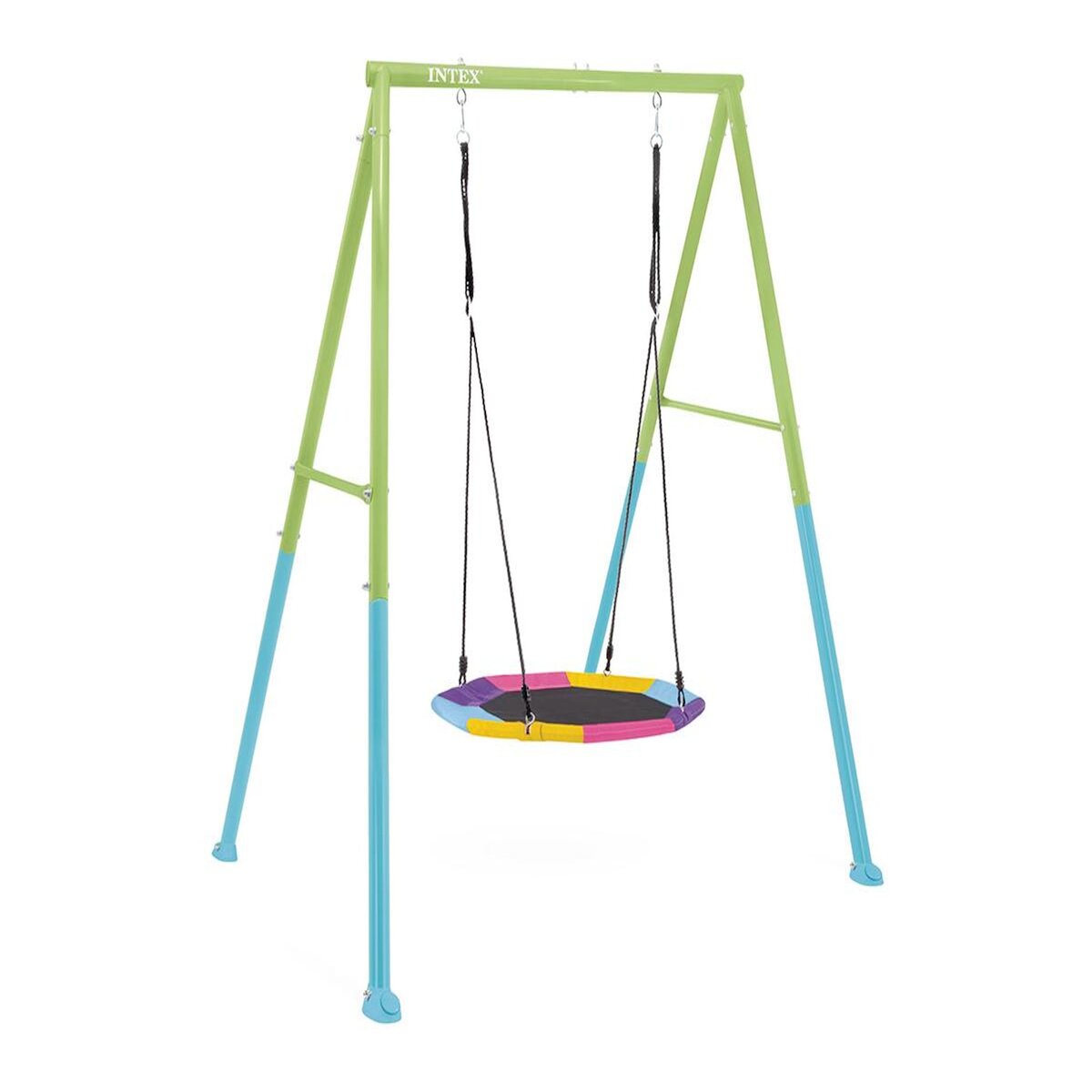 INTEX Portique-balançoire 1 agrès nid d'oiseau - Intex