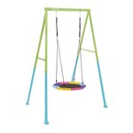 INTEX Portique-balançoire 1 agrès nid d'oiseau - Intex