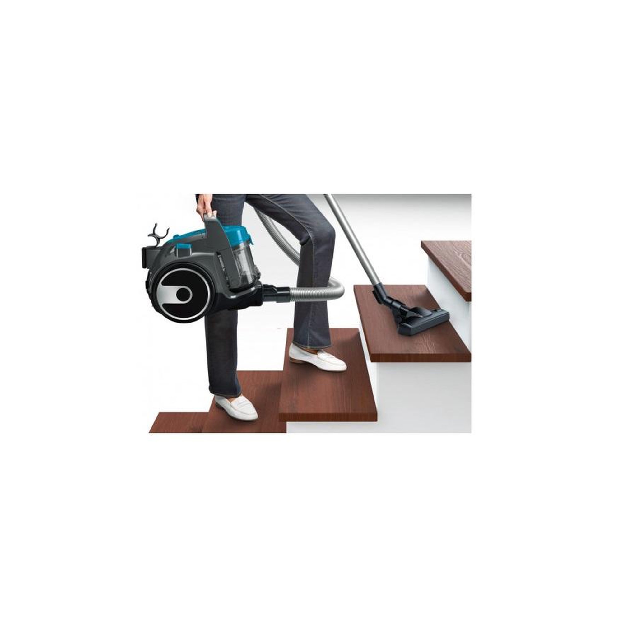 Voir la diapositive 6 : BOSCH Aspirateur sans sac aada 78db bleu - BGS05X240