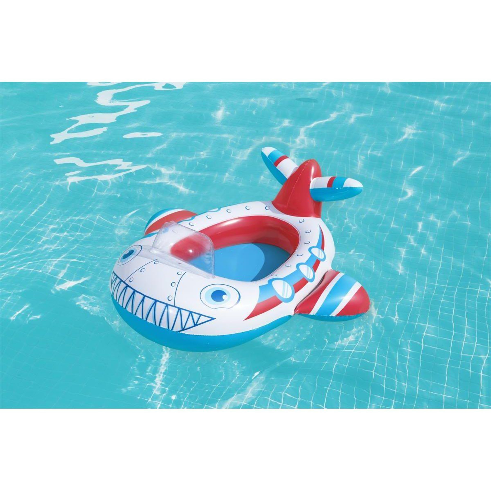 Voir la diapositive 2 : BESTWAY Bateau bébé avion  34169 lil' navigator