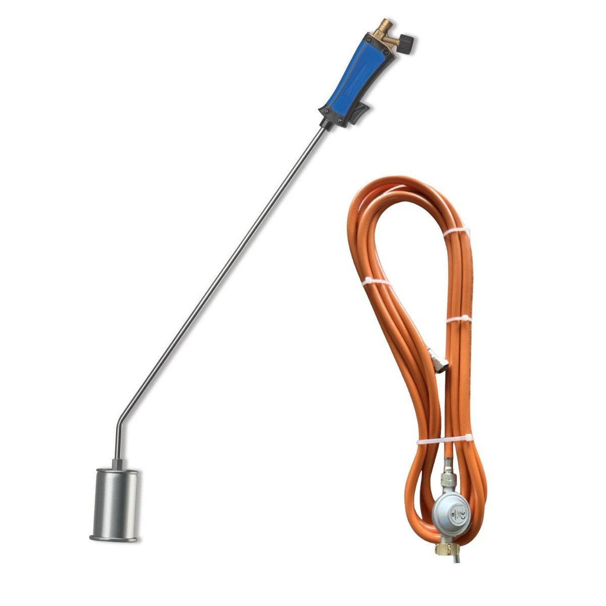 Kemper Desherbeur thermique à gaz + détendeur propane + tuyau gaz 5mètres bruleur 60 mm kemper