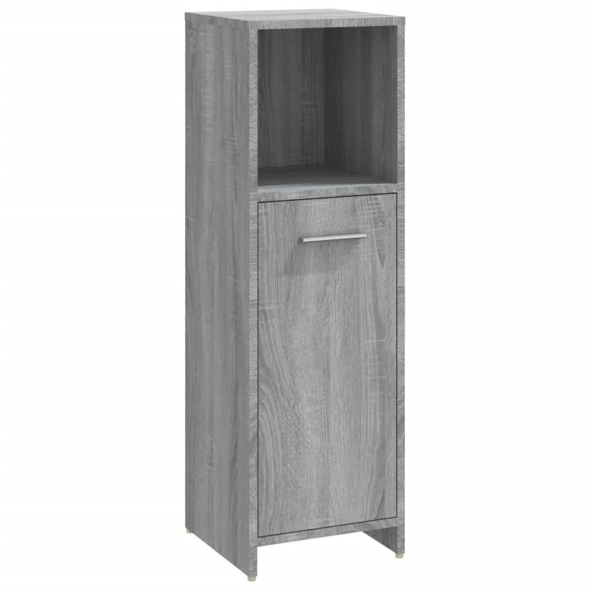 VIDAXL Armoire de bain Sonoma gris 30x30x95 cm Bois d'ingenierie