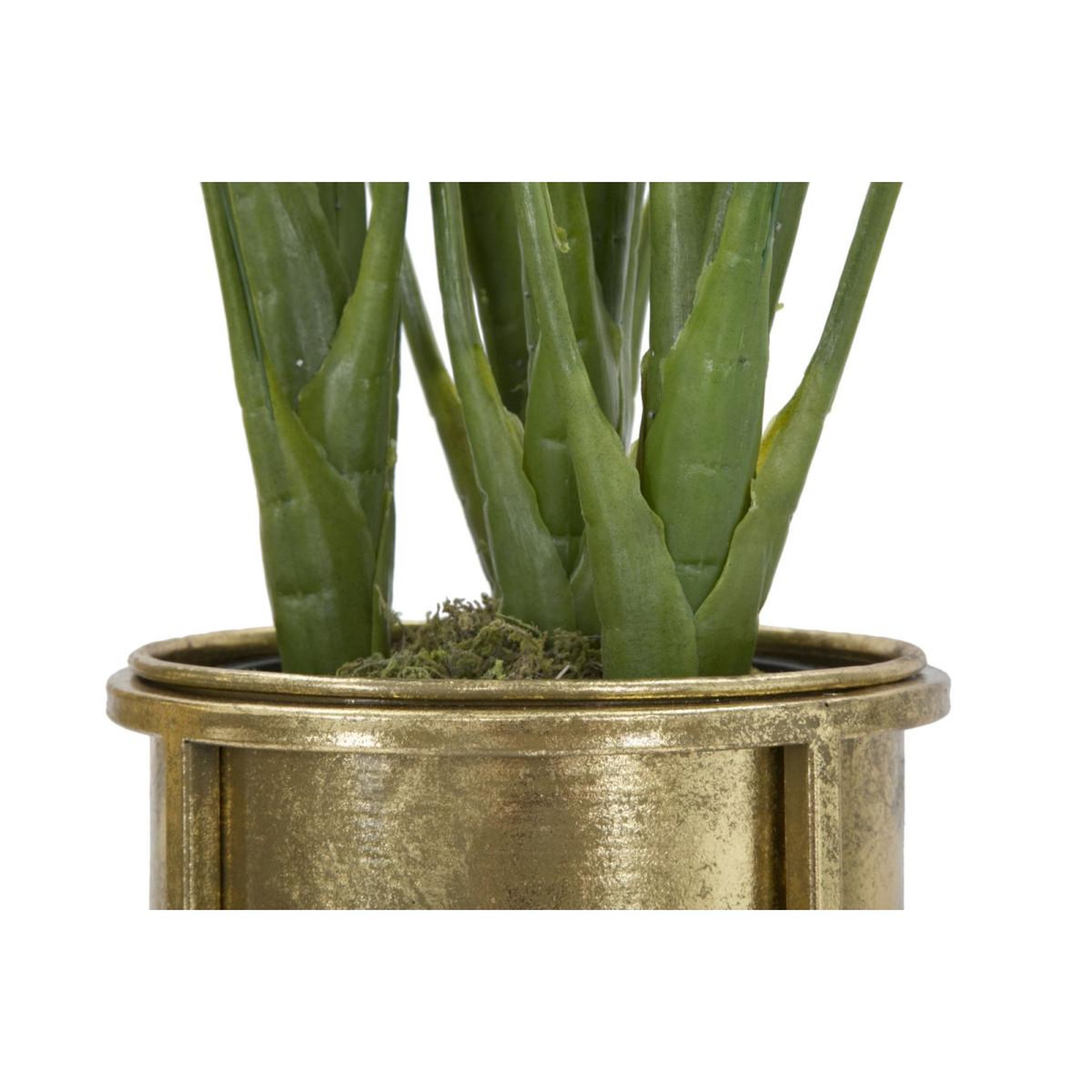 Voir la diapositive 3 : Paris Prix Lot de 2 cache-pots sur pied  coppia  62cm or