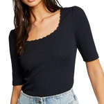 MORGAN T shirt  Femme Morgan DABRI. Coloris disponibles : Bleu