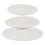 Voir la diapositive 1 : SECRET DE GOURMET Service de Table 12 Pièces  Paloma  27cm Blanc
