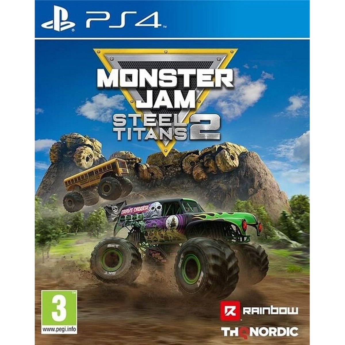 JUST FOR GAMES Monster Jam Steel Titans 2 PS4