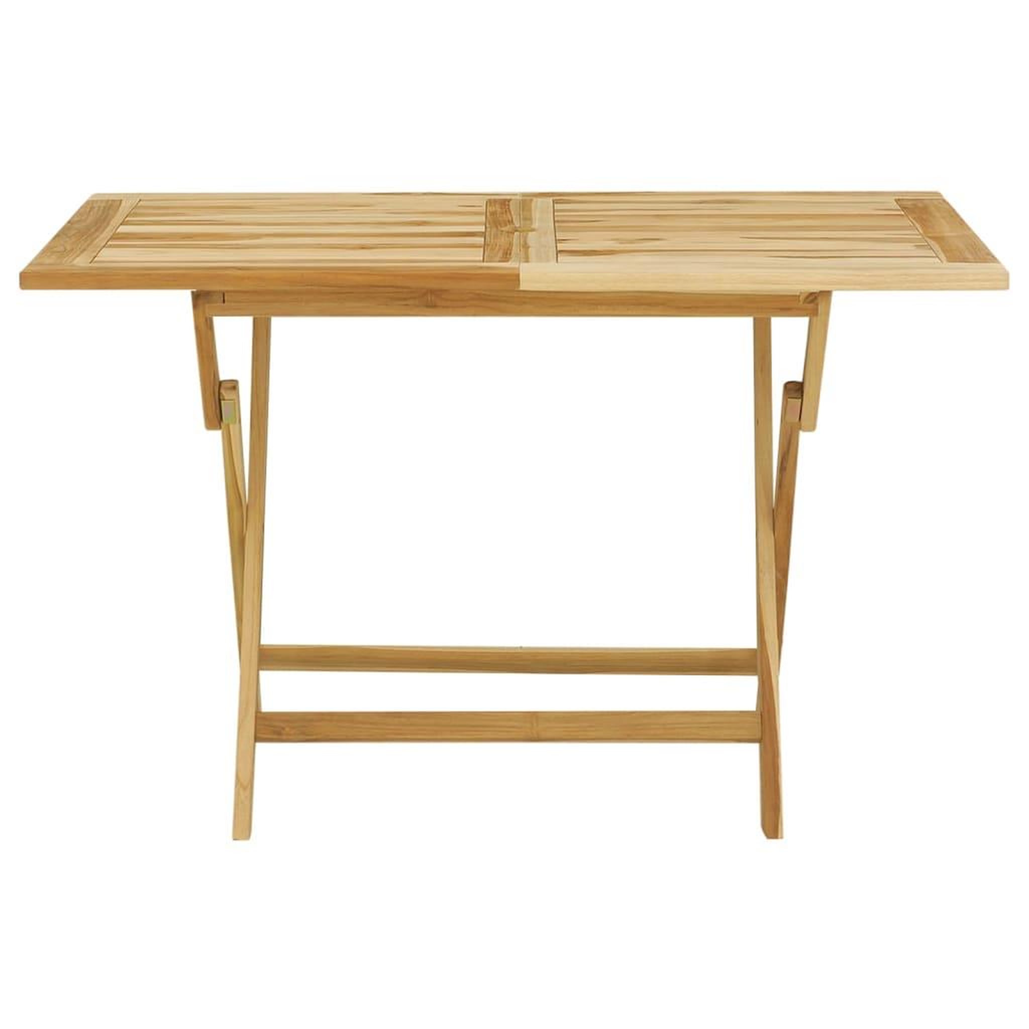 Voir la diapositive 4 : VIDAXL Ensemble a manger d'exterieur 5pcs Bois solide de teck