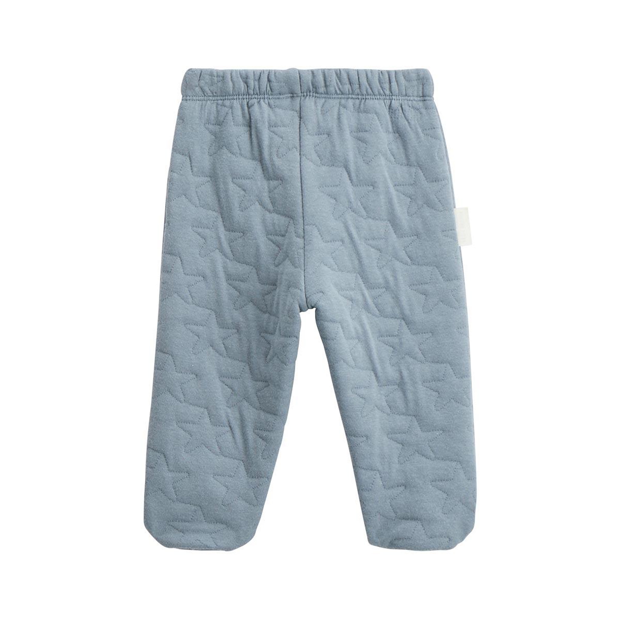 Voir la diapositive 5 : Petit Béguin Ensemble bébé gilet en velours et pantalon en coton matelassé Rêverie