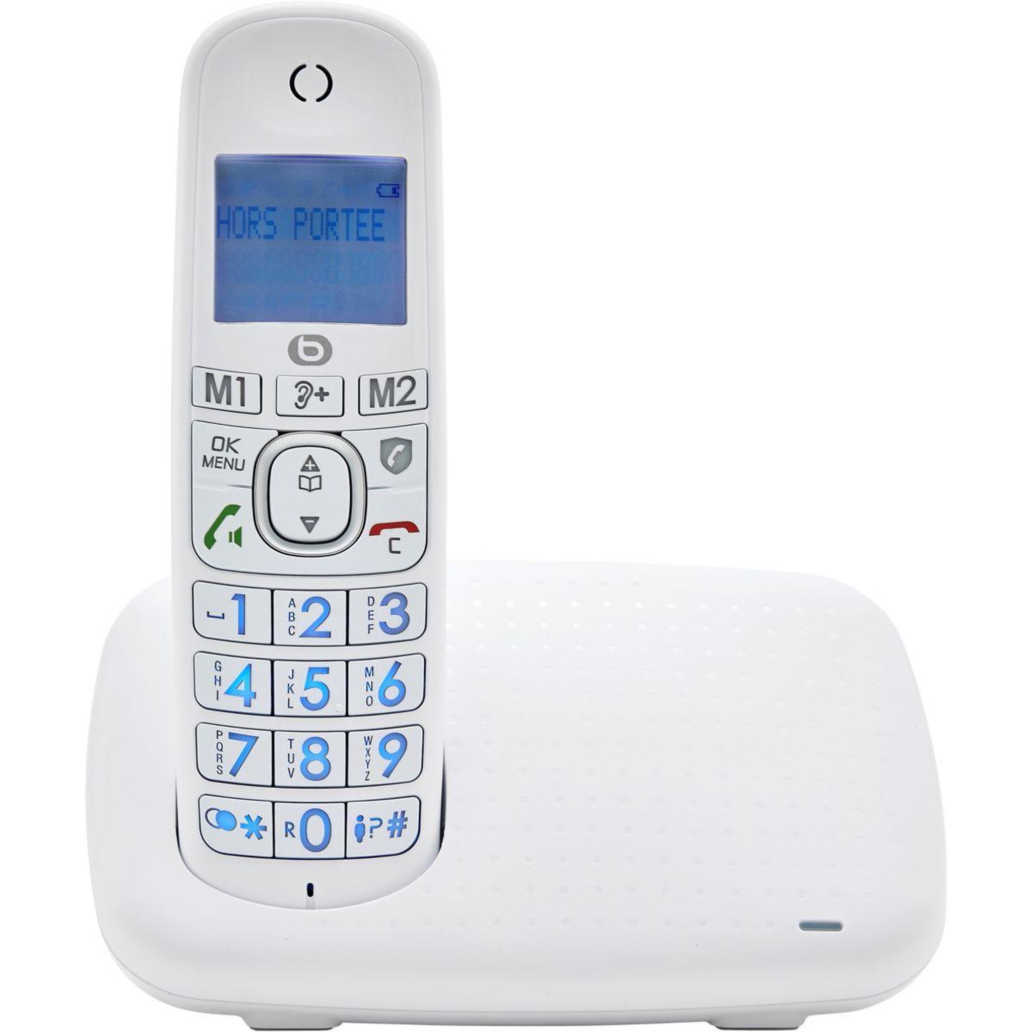 Voir la diapositive 2 : ESSENTIEL B Téléphone sans fil EB_TS-11-SF
