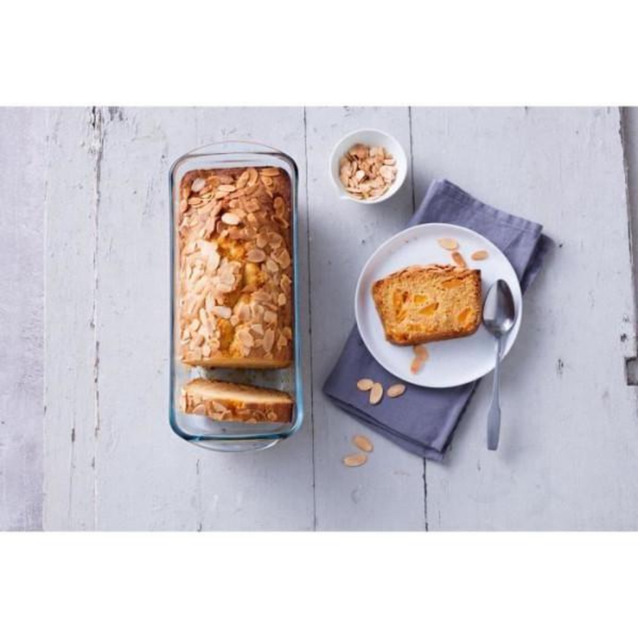 Voir la diapositive 5 : PYREX Moule à cake 28 cm Classic