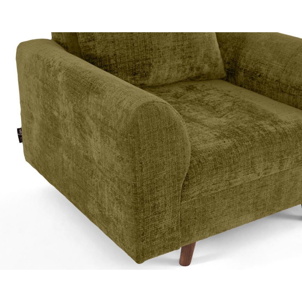 LISA DESIGN Rune - fauteuil en velours texturé