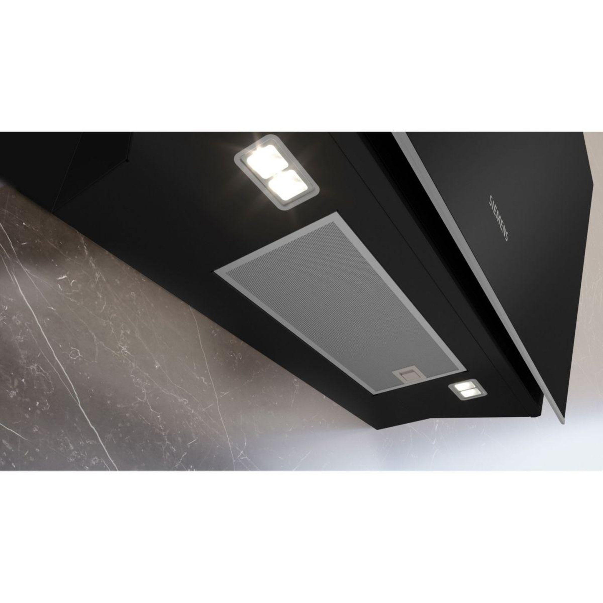 Voir la diapositive 5 : Siemens Hotte décorative murale inclinée LC91KLT60